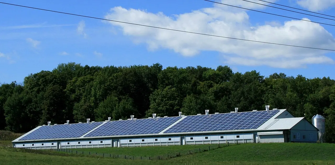 solar power, sun, barn, power, energy, electricity, alternative, panel, environment, technology, renewable, ecology, sunlight, clean, electrical, cell, ecological, generator, roof,
