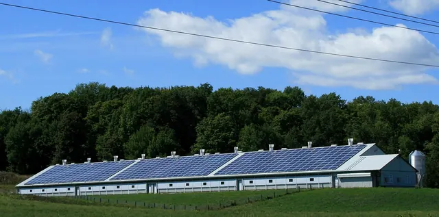 solar power, sun, barn, power, energy, electricity, alternative, panel, environment, technology, renewable, ecology, sunlight, clean, electrical, cell, ecological, generator, roof,