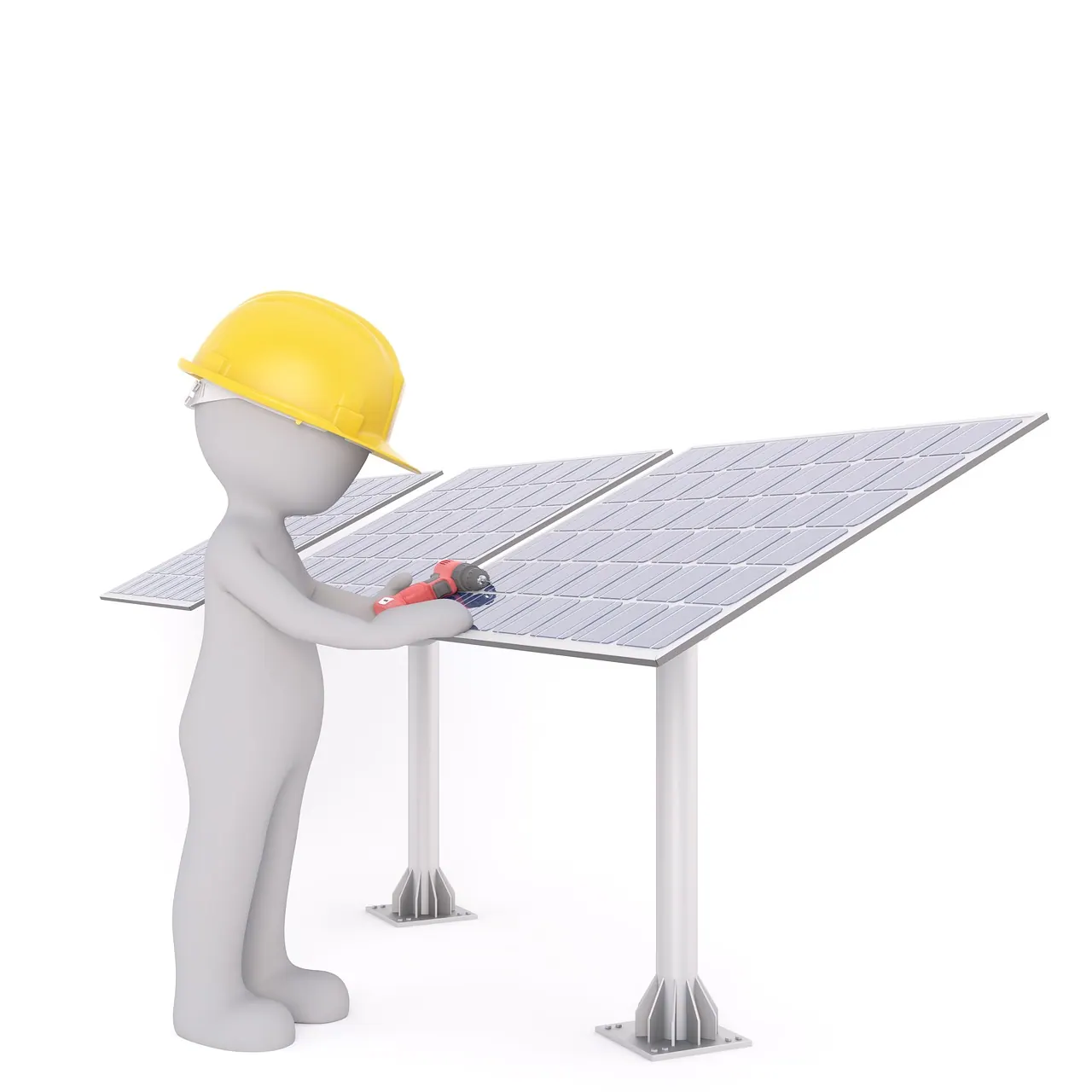 white male, 3d model, isolated, 3d, model, whole body, white, solar industry, solar, solar energy, solar panel, install, workers, assemble, solar panel mount, alternative energy, t