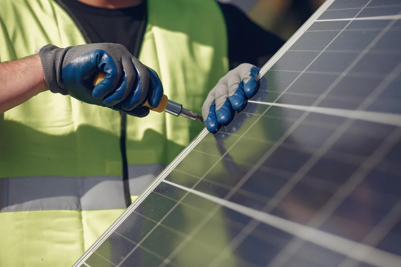 solar panel, installation, worker, solar energy, man, installer, installing, panel, power, electricity, renewable, rooftop, male, generator, photovoltaic, cell, grid, electric, sol
